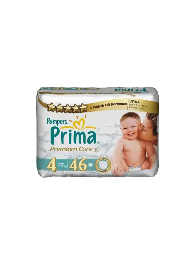 Prima Premium Care Maxi 4 Numara 46'lı Bebek Bezi - 1