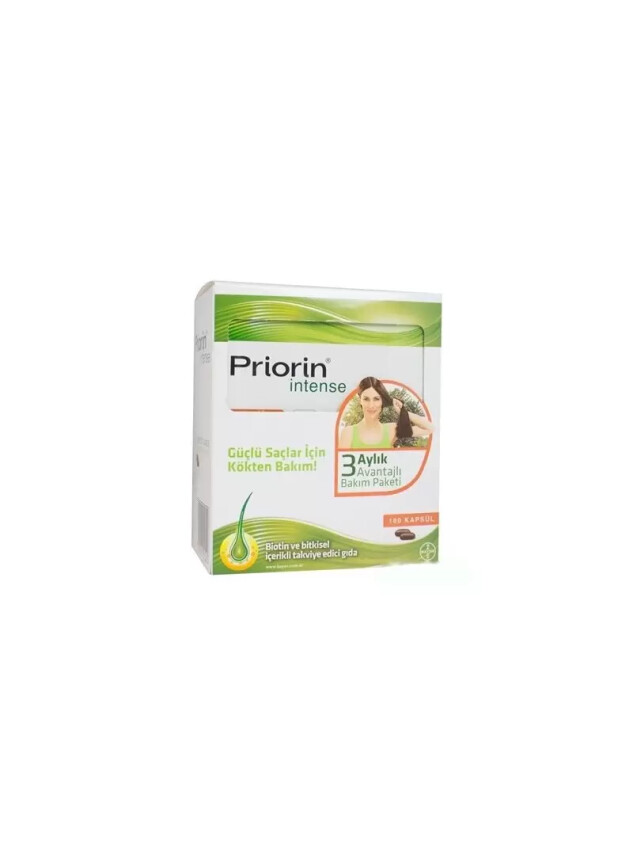 Priorin Intense Avantajlı Paket 120 + 60 Kapsül - Bayer
