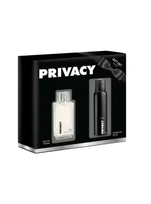 Privacy Erkek Parfüm Seti EDT Parfüm 100ml + Deodorant 150ml - 2