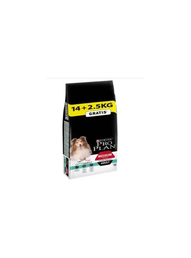 Pro Plan Adult Digestion Lamb Kuzu Etli Köpek Maması 14 + 2.5 Kg - 1