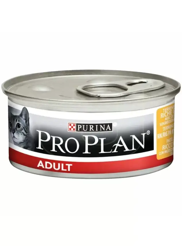 Pro Plan Adult Tavuklu Konserve Kedi Maması 85 Gr - 1