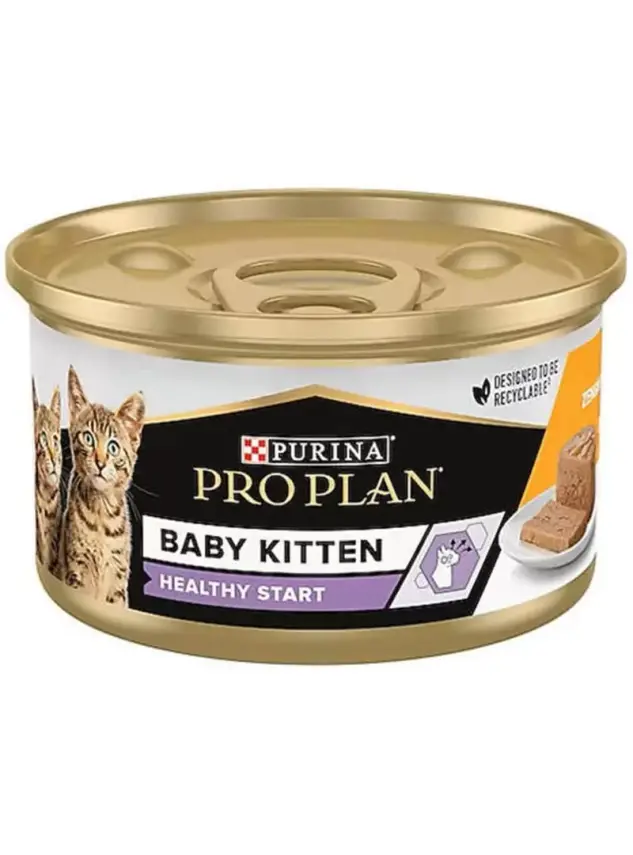 Pro Plan Baby Kitten Tavuklu Konserve 85 Gr - 1