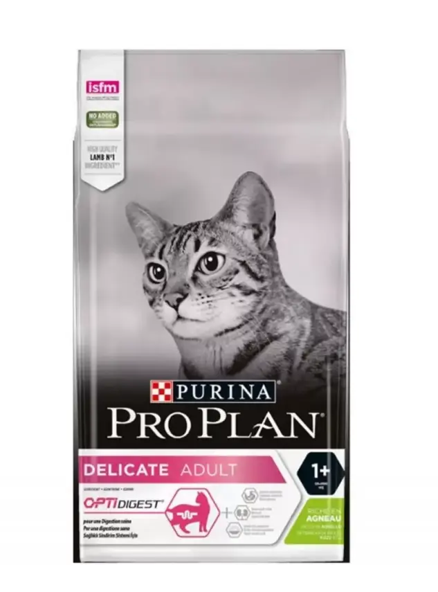 Pro Plan Delicate Kuzu Etli Kedi Maması 3Kg - 1