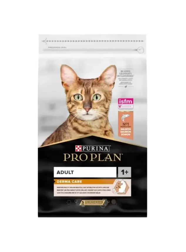 Pro Plan Derma Plus Somon Kedi Maması 10 Kg - 1
