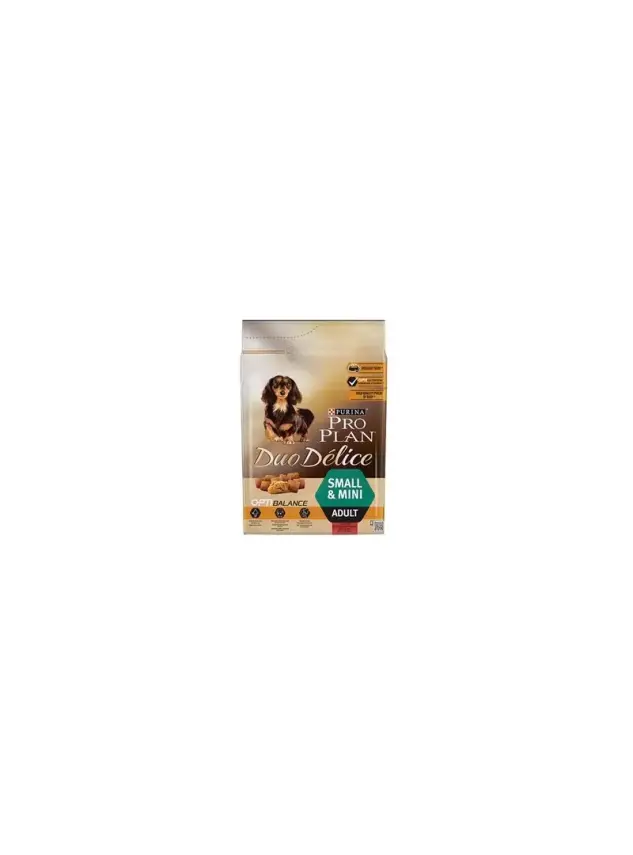 Pro Plan Duo Delice Küçük Irk Taze Parça Sığır Etli Yetişkin Köpek Maması 2,5 Kg - 1