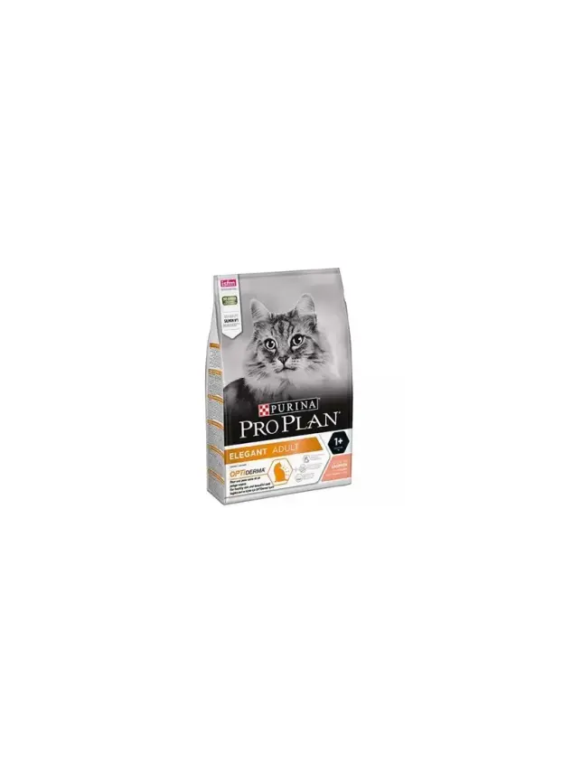 Pro Plan Elegant Somonlu Yetişkin Kedi Maması 3 kg - 1