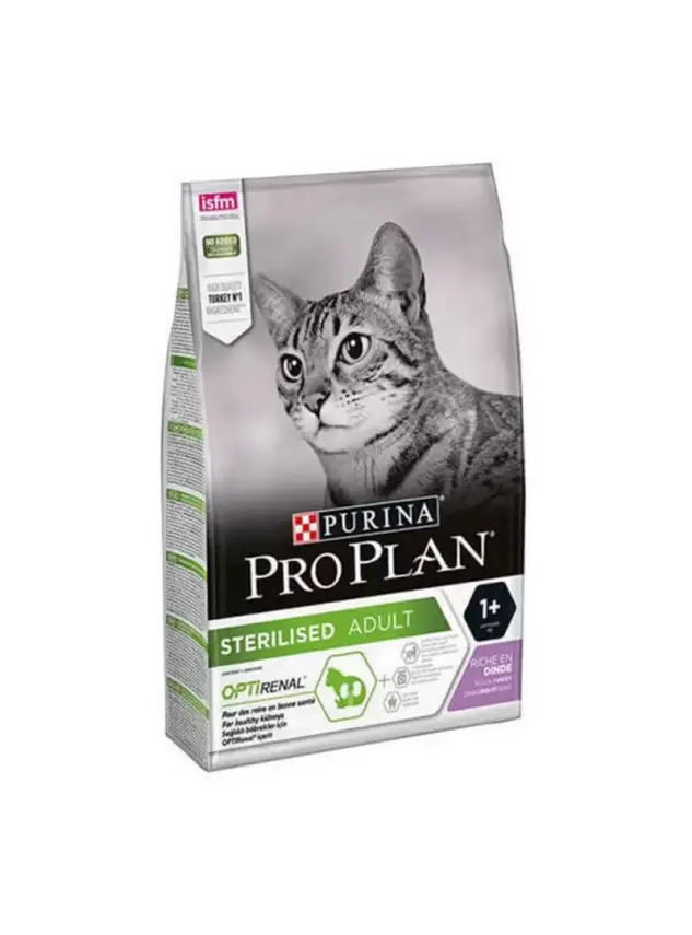 Pro Plan Hindili Kısırlaştırılmış Kedi Maması 3kg - 1