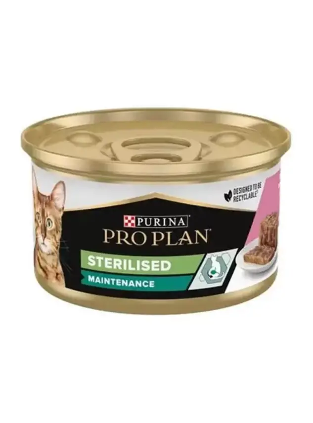 Pro Plan Kısır Kedi Somonlu Konserve 85 Gr - 1