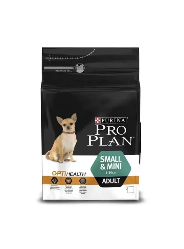 Pro Plan Small & Mini Adult Ördek Ve Tavuk Etli Kuru Köpek Maması 3Kg - 1