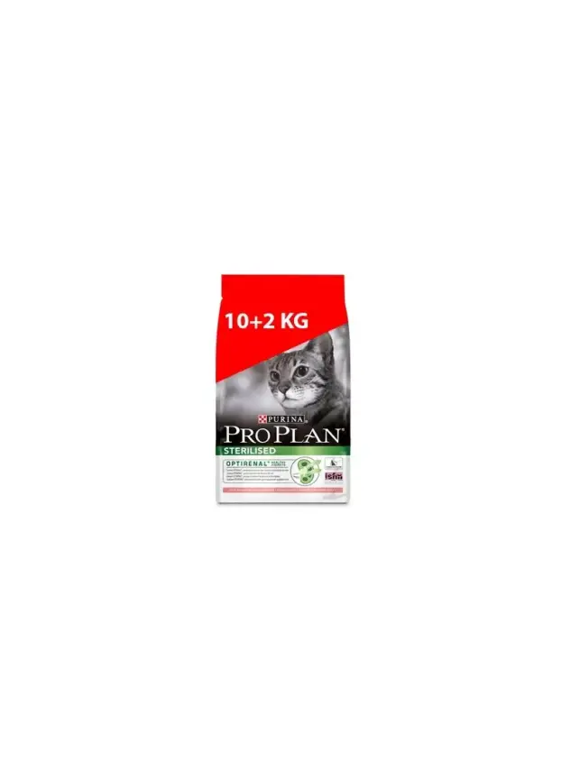 Pro Plan Somonlu Kısırlaştırılmış Kuru Kedi Maması 10+2 Kg - 1