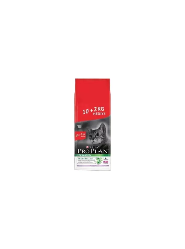 Pro Plan Steril Hindi Etli Kedi Mamasi 10+2 Kg - 1