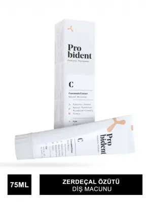 Probident Probiyotik Zerdeçal Özütü Diş Macunu 75 ml - 3