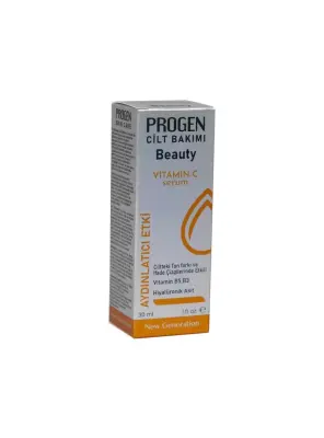 Progen Beauty Vitamin C Serum 30ml - Arya