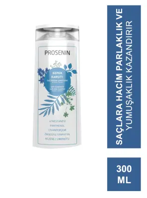Prosenin Kepek Karşıtı Saç Bakım Şampuanı 300 ml - 1