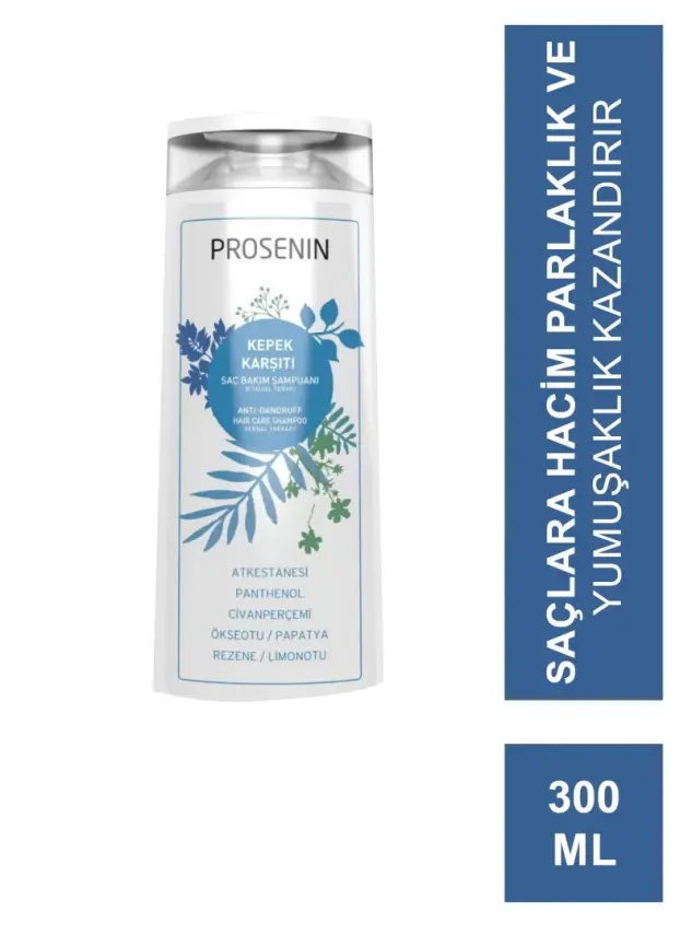 Prosenin Kepek Karşıtı Saç Bakım Şampuanı 300 ml - 1