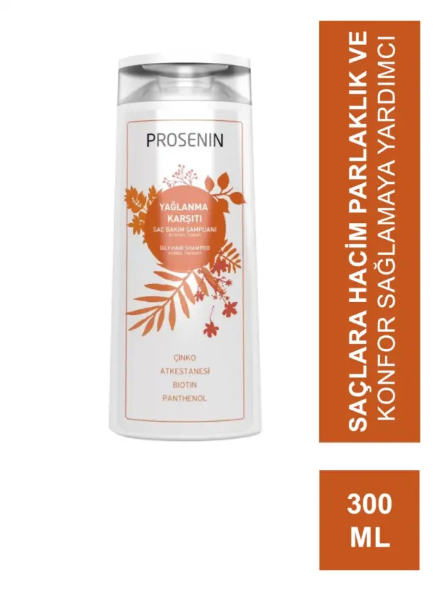 Prosenin Yağlanma Karşıtı Saç Bakım Şampuanı 300 ml - 1