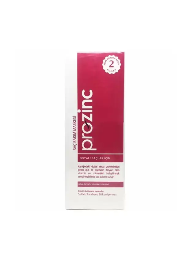 Prozinc Boyalı Saçlar İçin Saç Bakım Maskesi 250 ml - 1