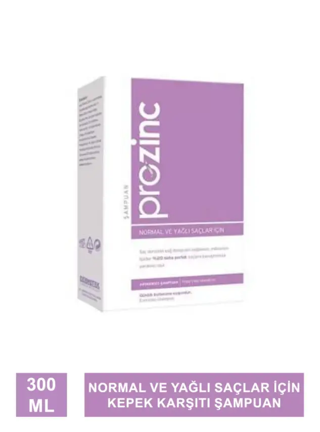 Prozinc Normal ve Yağlı Saçlar İçin Kepek Karşıtı Şampuan 300ml - 2