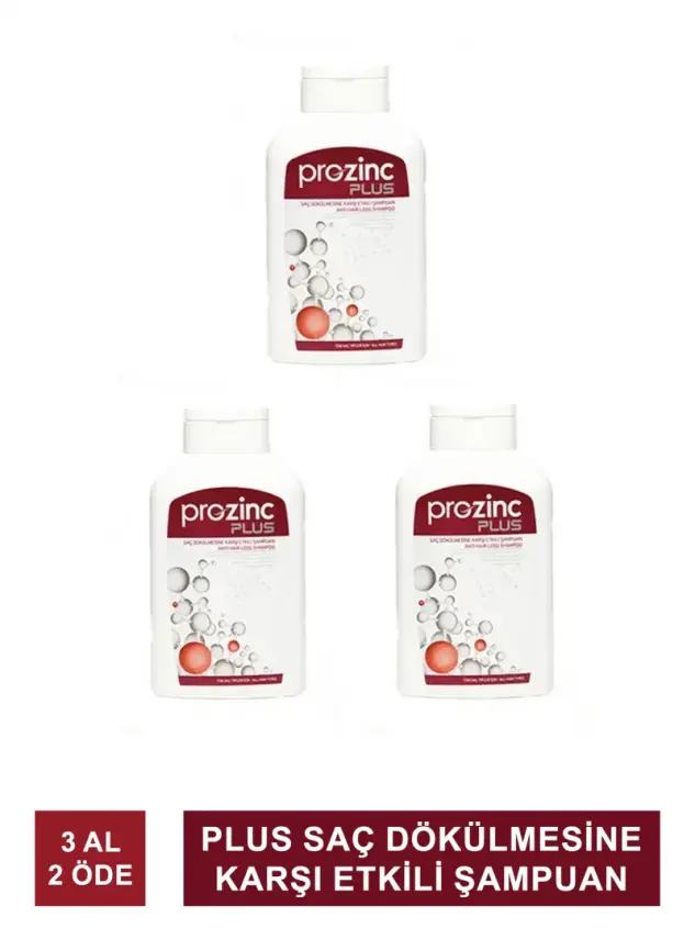 Prozinc Plus Saç Dökülmesine Karşı Etkili Şampuan 3 AL 2 ÖDE - 2