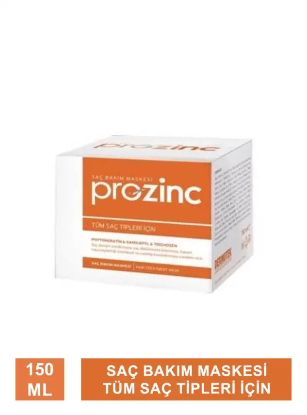 Prozinc Saç Bakım Maskesi 150ml - Tüm Saç Tipleri İçin - 2