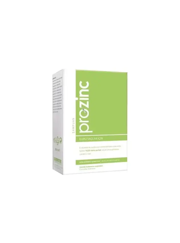 Prozinc Vitamin E Şampuan 300 ml -Kepeğe Karşı Etkili- - 1