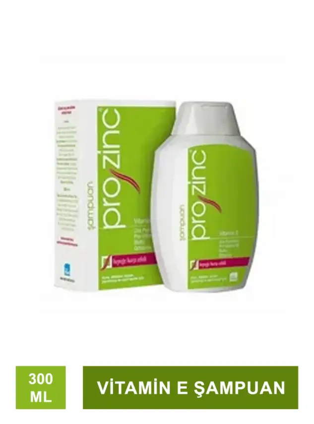 Prozinc Vitamin E Şampuan 300 ml -Kepeğe Karşı Etkili- - 2