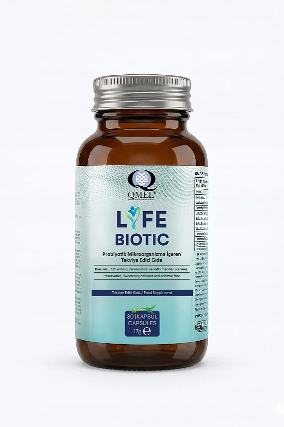 QMEL Life Biotic Probiyotik 30 Kapsül - 1