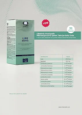 QMEL Life Biotic Probiyotik 30 Kapsül - 2