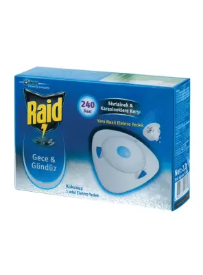 Raid Gece & Gündüz Elektro Yedek - Raid