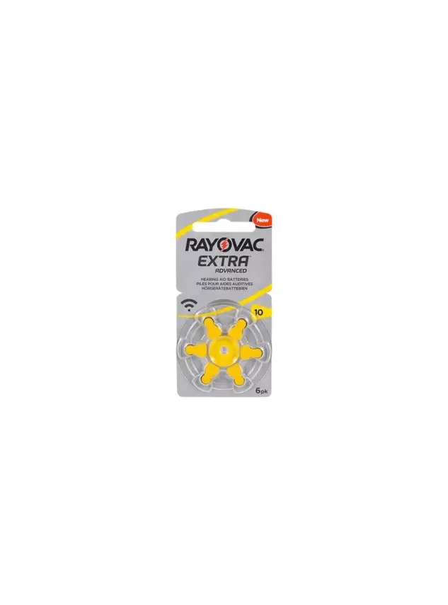 Rayovac Extra İşitme Cihazı Pili 6'lı No: 10 - 1
