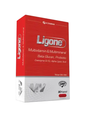 Rc Pharma Ligone Beta Glucan Probiotic Multivitamin 30 Kapsül - Rc Farma