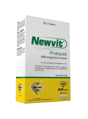 Rc Pharma Newvit Probiyotik 30 Kapsül - 1