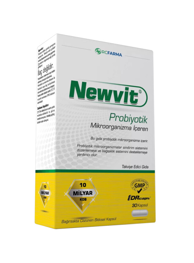 Rc Pharma Newvit Probiyotik 30 Kapsül - Rc Farma