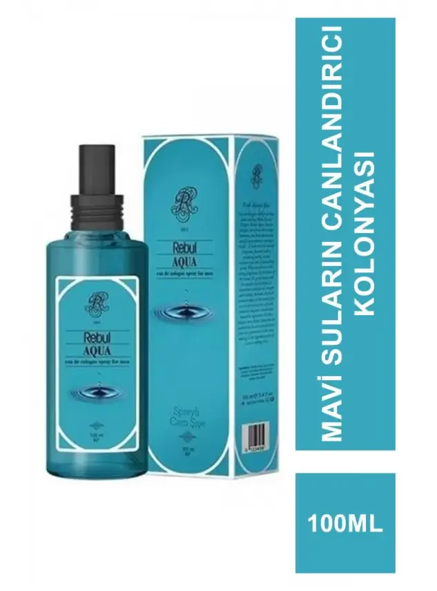 Rebul Aqua 100 ml Sprey Kolonya - 1