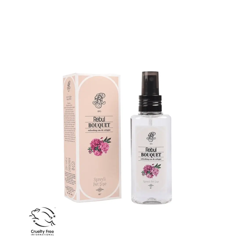 Rebul Bouquet Spreyli Pet Şişe Kolonya 125 ml - 1