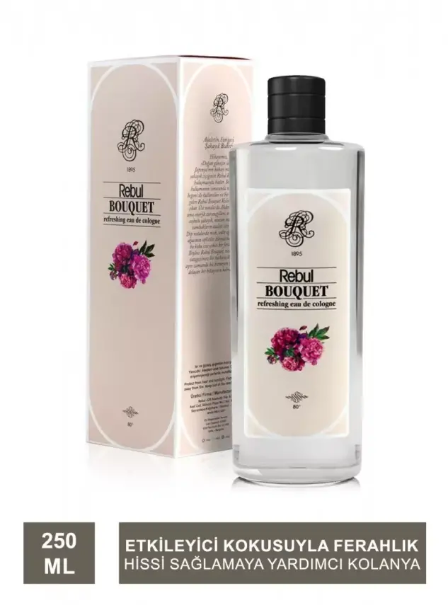 Rebul Bouquet Şakayık Kolonya 250 ml - 1