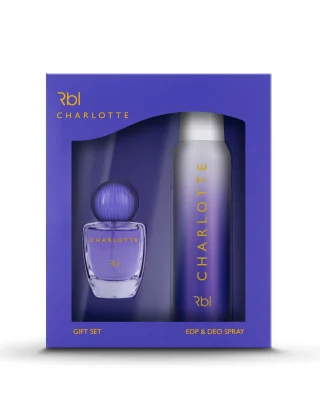 Rebul Charlotte EDP Kadın Parfüm 50 ml ve Deodorant 150 ml Seti - Rebul