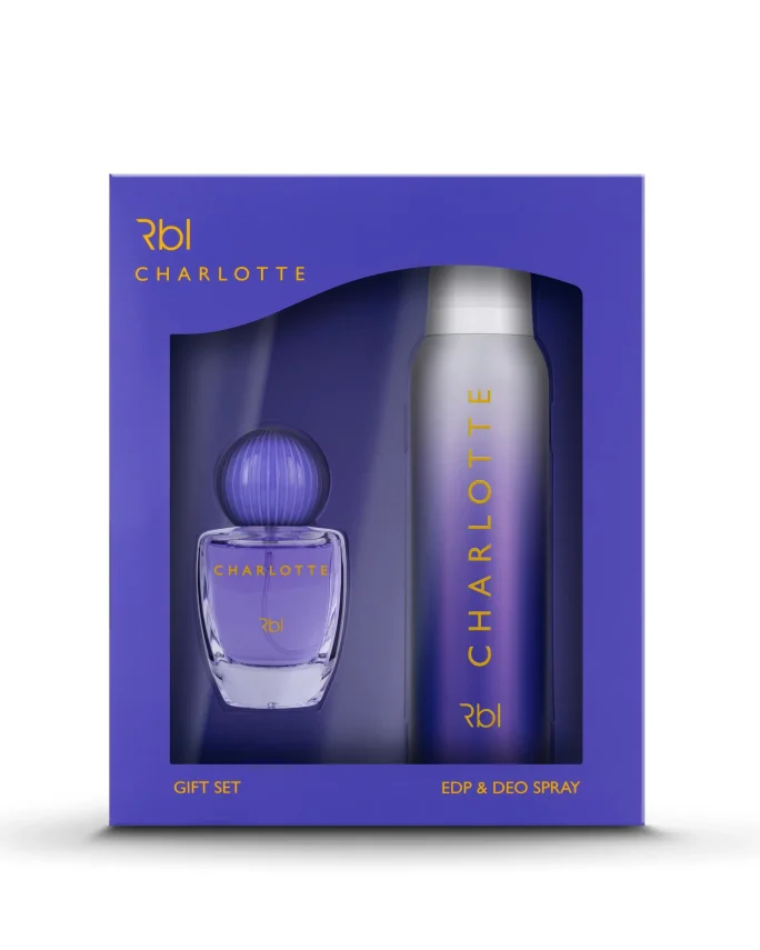 Rebul Charlotte EDP Kadın Parfüm 50 ml ve Deodorant 150 ml Seti - 1