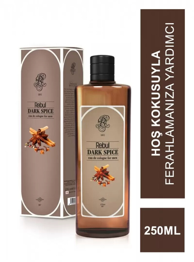Rebul Dark Spice 250 ml Kolonya - Rebul