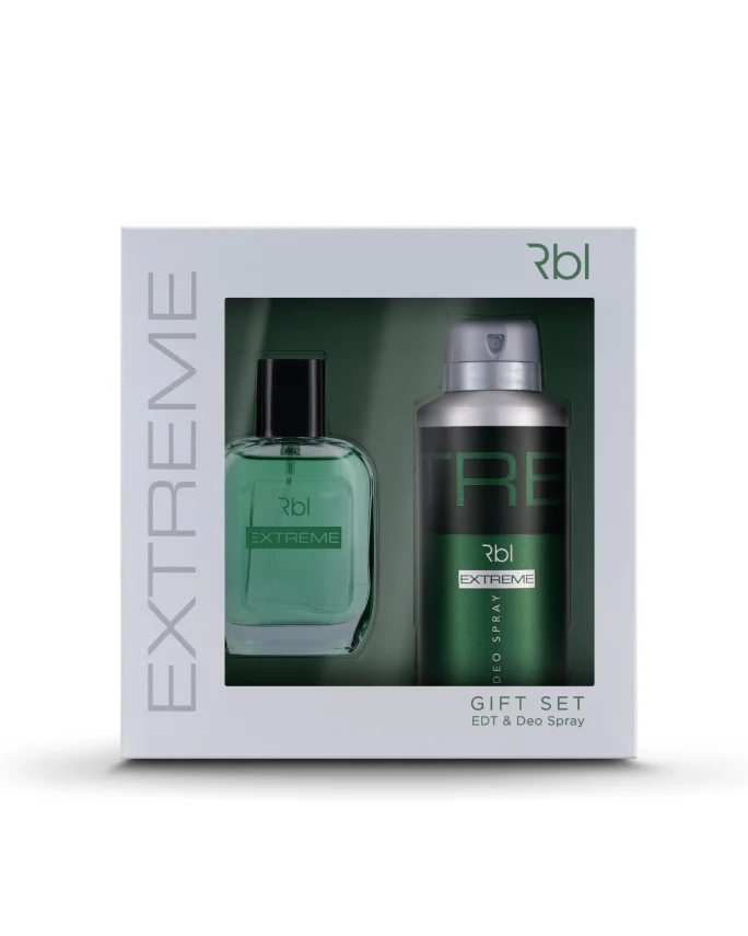 Rebul Extreme EDT Erkek Parfüm 50 ml ve Deodorant 150 ml Seti - 1