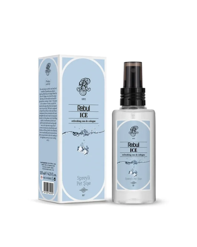 Rebul Ice Spreyli Pet Şişe Kolonya 125 ml - 1