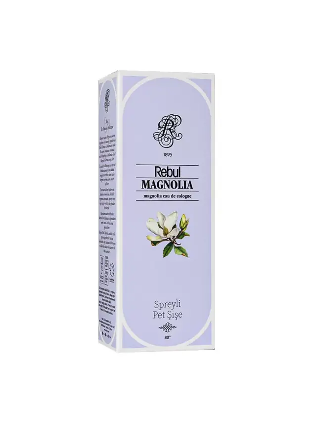 Rebul Magnolia Spreyli Pet Şişe Kolonya 125 ml - 2