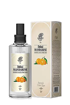 Rebul Mandarine Spreyli Cam Şişe Kolonya 100 ml - Rebul