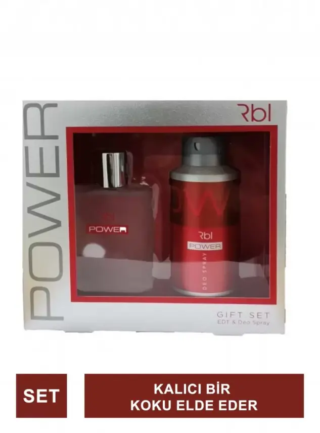 Rebul Men Power Parfüm 90 ml + Deodorant Spray 150 ml Set - 1