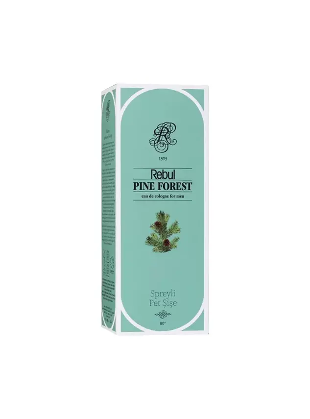 Rebul Pine Forest Spreyli Pet Şişe Kolonya 125 ml - 2
