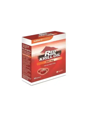 Red Krill Oil 500mg 30 Kapsül - iHealth