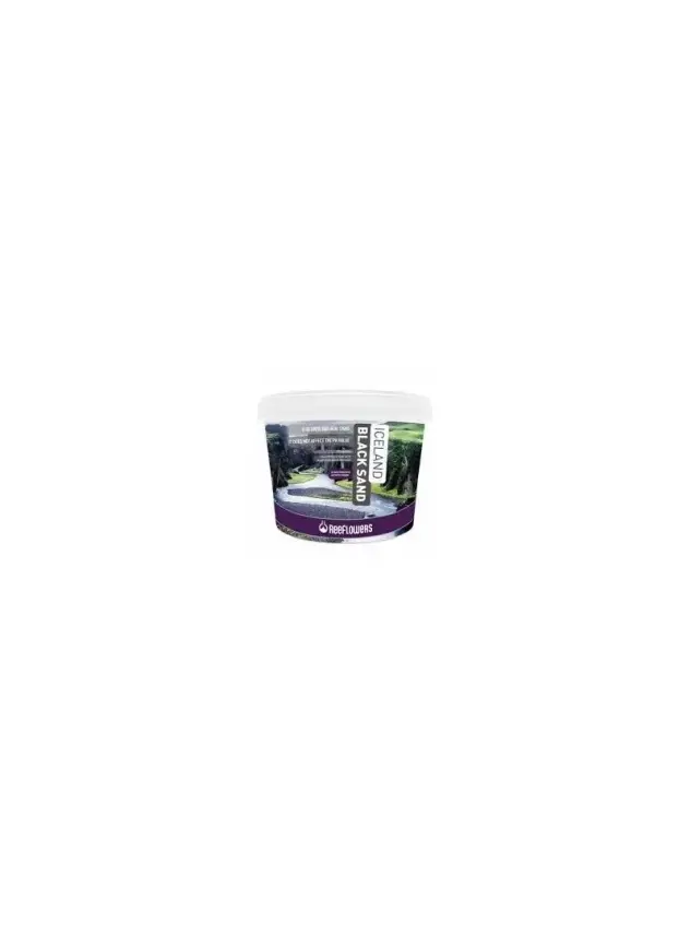Reeflowers İceland Blacksand 25 Kg - 1