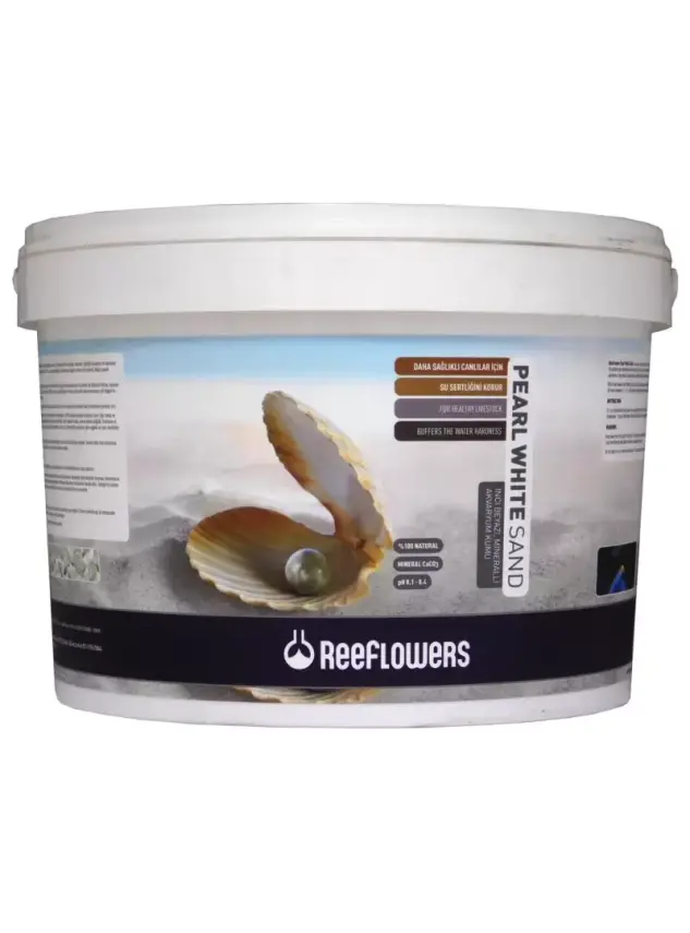 Reeflowers İnci Beyaz Kum -0,5-1 mm- 25 Kg - 1