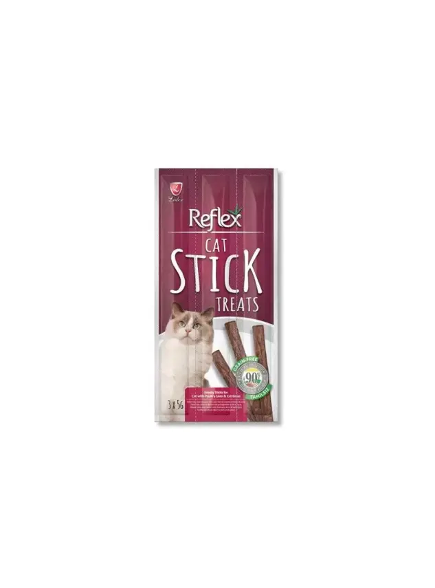 Reflex Cat Stick Kümes Hayvanlı Kedi Çimli 3 X 5 Gr - 1