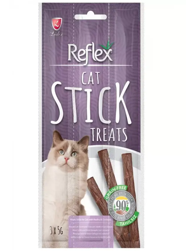 Reflex Cat Sticks Kümes Hayvanı&Kızılcık 3*5 Gr - 1